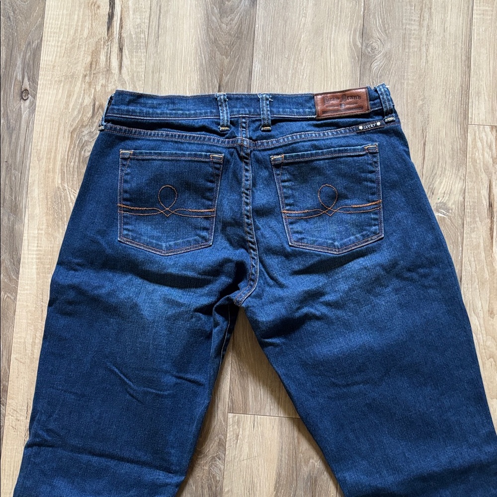 12/31 Regular Lucky Brand Sofia Boot Blue Women's Jeans - Picture 7 of 10